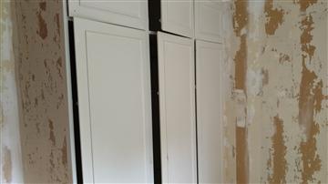 Sovrum före målning